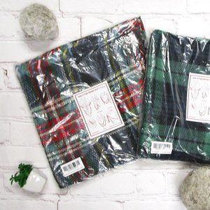 Cozy Plaid Blanket Wrap / Scarf - New!